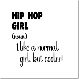 Hip Hop Girl Posters and Art